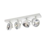 SLV Belgium Kalu CW quad QPAR111 wit 4x75W