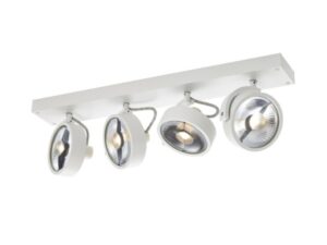 SLV Belgium Kalu CW quad QPAR111 wit 4x75W