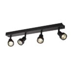 SLV Belgium Puri CW quad QPAR51 zwart 4x50W