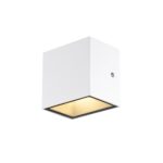 SLV Belgium Sitra CUBE WL LED wit IP44 3000K 10W