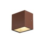 SLV Belgium Sitra CUBE WL LED roest IP44 3000K 10W
