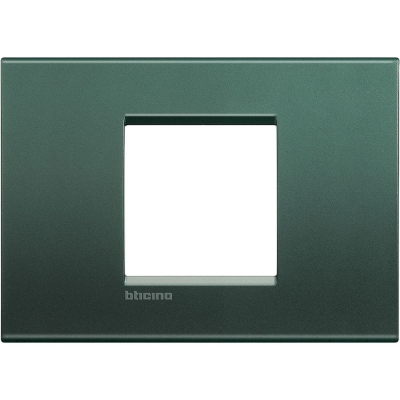 BTICINO LivingLight-Afdekplaat rechth breed 2 mod park