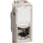 BTicino Living Light LNOW RJ45 ctds STP cat6 zand