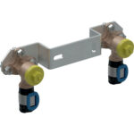 Geberit FlowFit enkele muurplaat 20-1/2F kort (kopie) Geberit FlowFit muurplaten