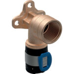 Geberit FlowFit enkele muurplaat 16-1/2F kort