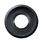 Esylux Cover FLAT series ROUND BLACK cover