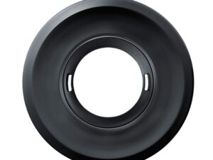 Esylux Cover FLAT series ROUND BLACK cover