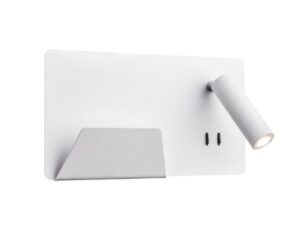 SLV Belgium Somnila spot LED 3000K wit links USB