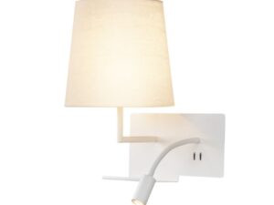 SLV Belgium Somnila flex LED 3000K wit links USB