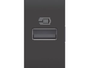 BTICINO LivingLight antraciet ctdoos usb type A 15W 1 mod