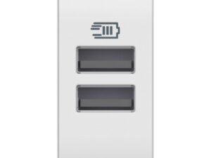 BTICINO LivingLight Wit 2xusb ctdoos type A 15W 1 mod