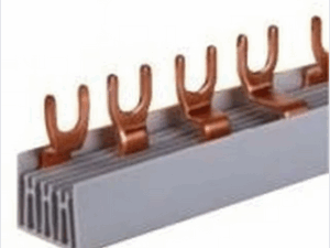 FGT Kamgeleider 4-Polig Vork 16mm² T- Vorm, 56mod, 16mm, 1M -3POL+N (kopie) 3 Fasen + N