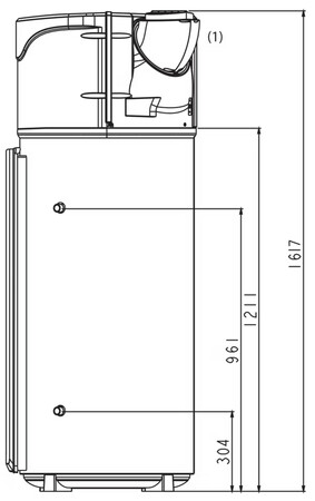 200 Liter Atlantic Explorer 4 warmtepompboiler warmtewisselaar zonnepaneel connected Warmtepompboiler