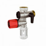 Watts Industries SFR/R veiligheidsgroep met reductie groot opvuldebiet 3/4" 1/2"MF