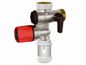 Watts Industries SFR/R veiligheidsgroep met reductie groot opvuldebiet 3/4" 1/2"MF