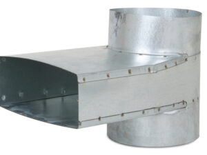 Ventilair TRB2x220-160 traphoek 220x80 mm naar rond 2xD160 mm galva