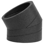 Isobuis bocht 45° d125