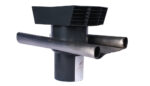 Ventilair KCTH-R125 kunststof dakkap rood  D 125 mm