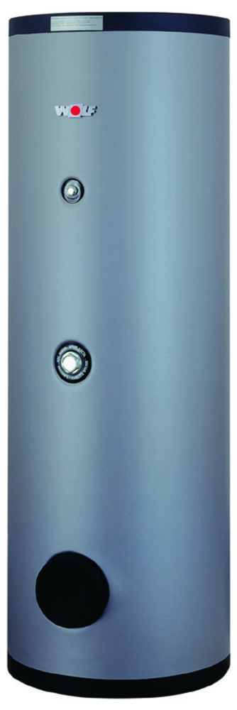 195 Liter Wolf SE-2 200 voorraadboiler vloermodel met warmtewisselaar wit