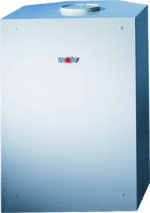 120 Liter Wolf CSW-120 boiler vloermodel geëmailleerd staal