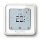 Honeywell Home Programmeerbare slimme thermostaat Lyric T6 bedraad wit class: VI
