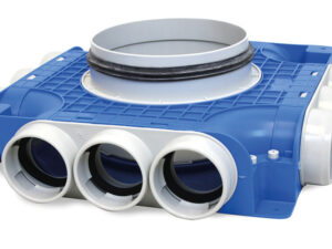 Vent-Axia TVGS-63-180 verdeler 12 x D 63 mm D 180 mm H 80 mm