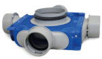 Vent-Axia TVGS-90-160 subverdeler  4 x  D 90 rn en D 160 mm H 80 mm