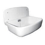 Nicoll uitgietbak polypropyleen 495x345x150 mm wit
