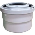 Bosch verlengadapter rookgasafvoer DN80/125