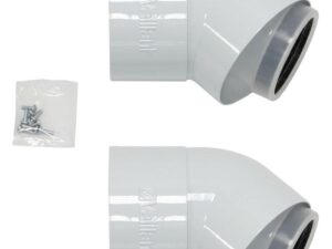 Bulex bocht 45° D80/125 2 stk