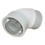 Bulex bocht 45° D 60/100