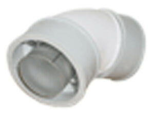 Bulex bocht 45° D 60/100