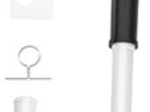 Bosch dakdoorvoer zwart D80/125 PP/metaal