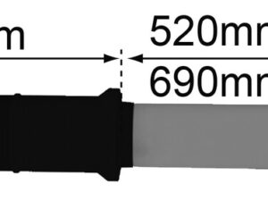 Bulex dakdoorvoer D80/125