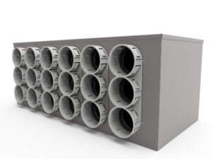 Vent-Axia VUNFDG 69 180 hoofdverdeelbox geluidsdemper 18 x D 69 mm D 180 mm