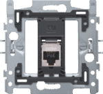 Niko 1 RJ45-aansluiting STP Cat. 6, klaar voor PoE++, vlakke uitvoering (kopie) Niko Internet/netwerkverbindingen