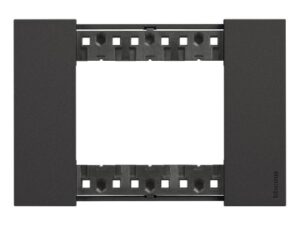 BTicino Living Light LNOW afdekpl. 3 mod zwart