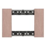 BTicino Living Light LNOW afdekpl. 3 mod copper