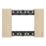 BTicino Living Light LNOW afdekpl. 3 mod goud