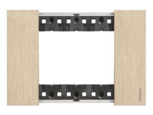 BTicino Living Light LNOW afdekpl. 3 mod goud