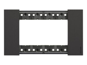 BTicino Living Light LNOW afdekpl. 4 mod zwart