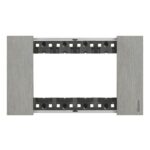 BTicino Living Light LNOW afdekpl. 4 mod staal