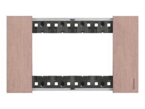 BTicino Living Light LNOW afdekpl. 4 mod copper