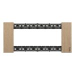 BTicino Living Light LNOW afdekpl. 6 mod oak