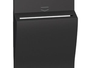 BTicino Living Light LNOW sierpl. badgeschak. zwart