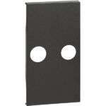 BTicino Living Light LNOW sierpl. TV-R ctdoos zwart