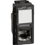 BTicino Living Light LNOW RJ45 ctds FTP cat6 zwart