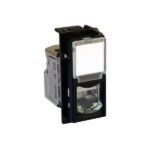 BTicino Living Light LNOW RJ45 ctds STP cat6 zwart