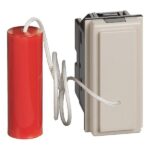 BTicino Living Light LNOW drukknop met trekmech.