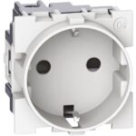 BTicino Living Light LNOW sierpl. ctds schuko wit